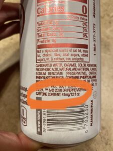 Diet Dr Pepper Nutrition Facts