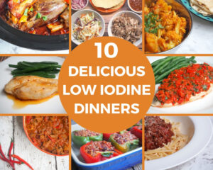 Two Week Low Iodine Diet Meal Plan